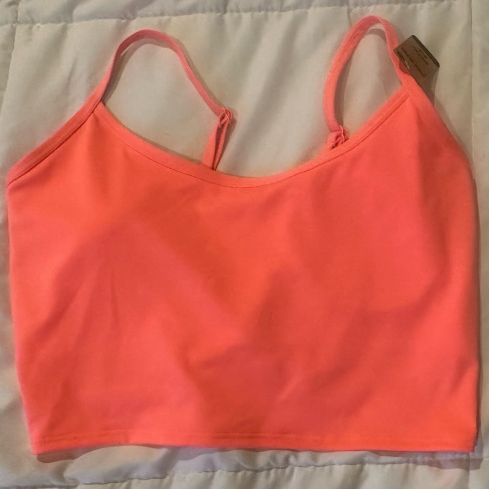 NWT PINK Sports Bra. Coral.